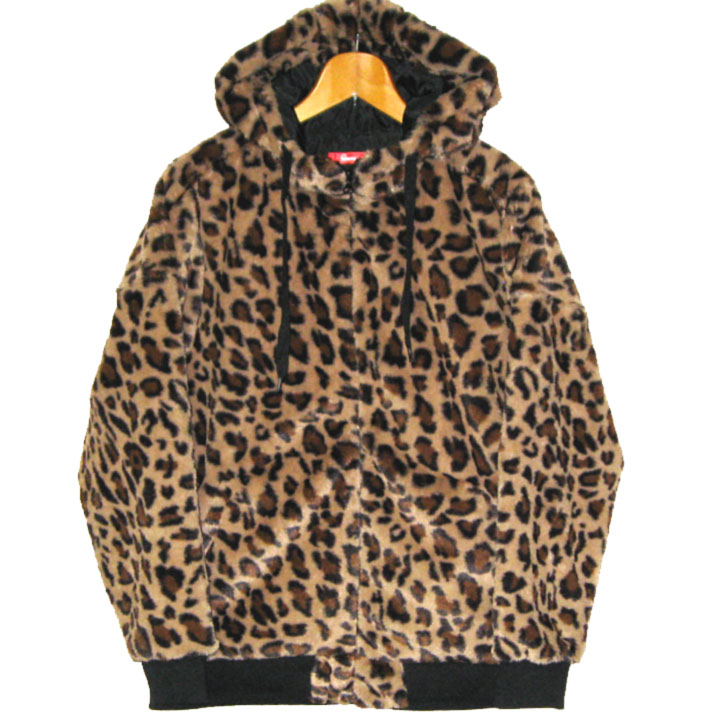 ROMANTIC NEUROSIS（ロマンチックノイローゼ）Leopard Faux Fur Hooded Jacket 豹柄 ファー